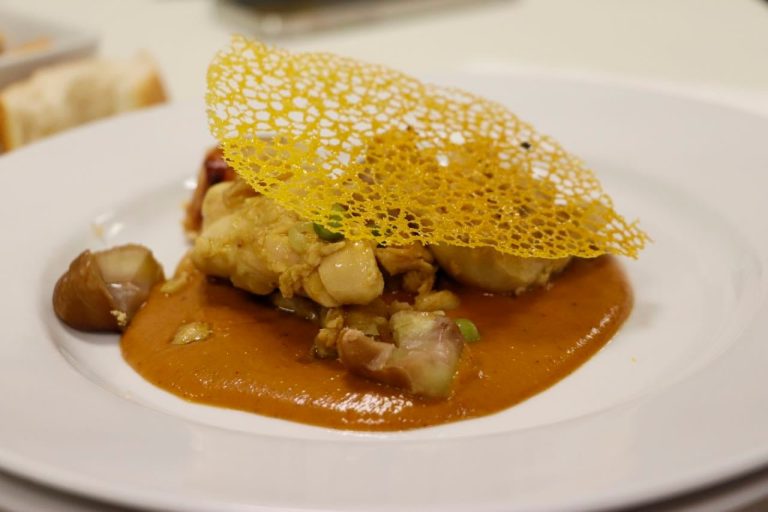 Mets préparés par le chef pour l’événement “Comme au resto” au Lycée Agricole Privé de Tourville-sur-Pont-Audemer